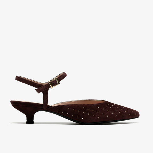 Pisa Stud Brown Suede | Clarks Sale