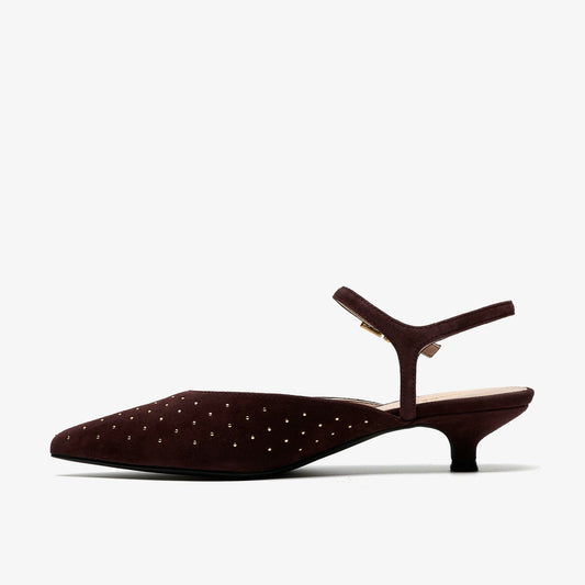 Pisa Stud Brown Suede | Clarks Sale