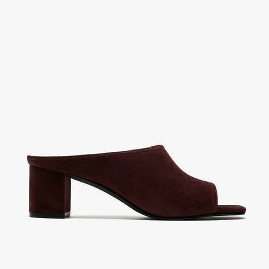 Siray Mule Dark Brown Suede | Clarks Onsale