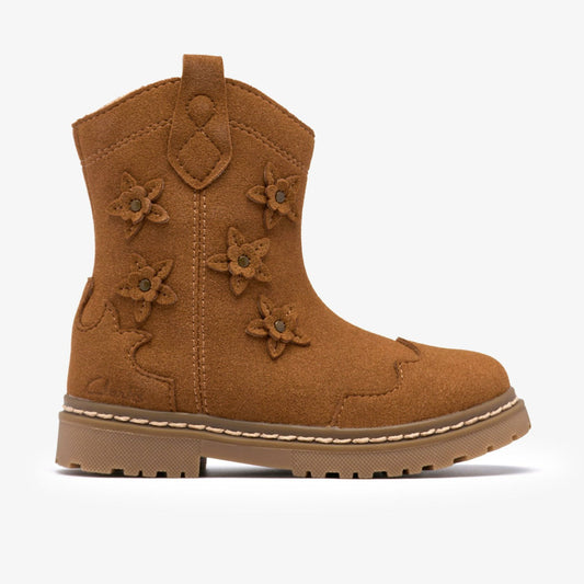 Adelaide Mid Toddler Tan | Clarks