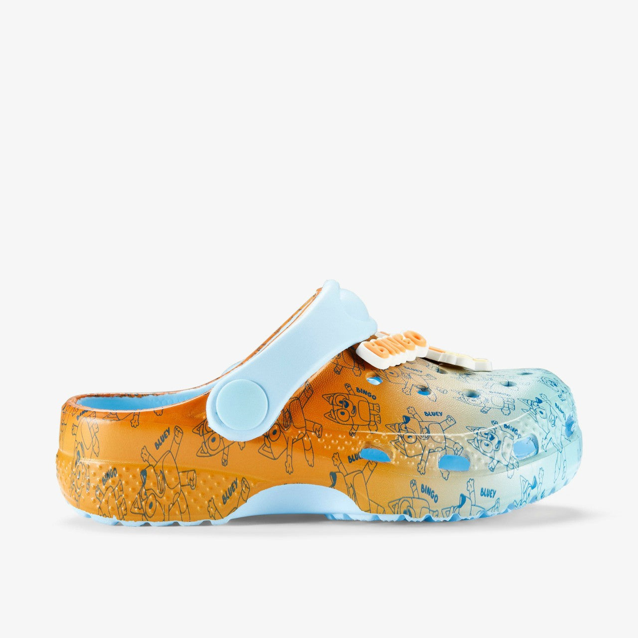 Bluey Fade Clog Kid Blue Combination | Clarks US