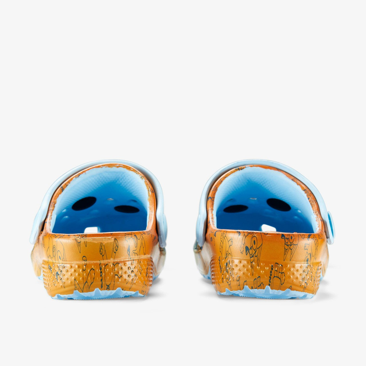 Bluey Fade Clog Kid Blue Combination | Clarks US