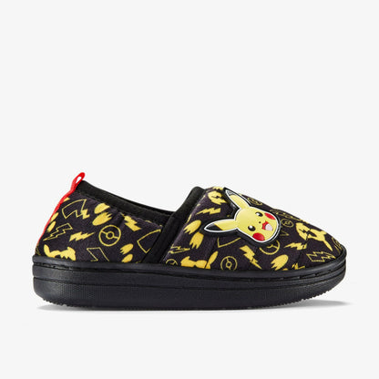 Poke Spark Slip Kid Black/Yellow | Clarks