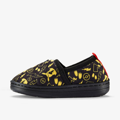 Poke Spark Slip Kid Black/Yellow | Clarks