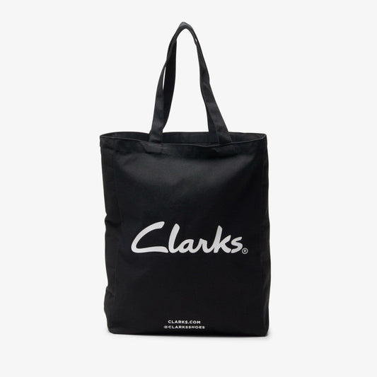 Organic Cotton Tote Bag Black | Clarks Onsale