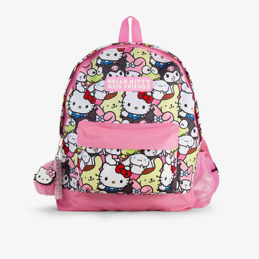 Hello Kitty Friends Backpack Pink Combination | Clarks Discount