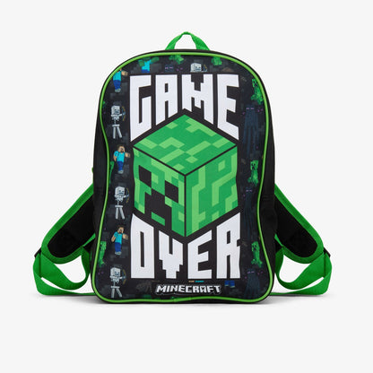 Minecraft GO Backpack Black/Green | Clarks For Sale