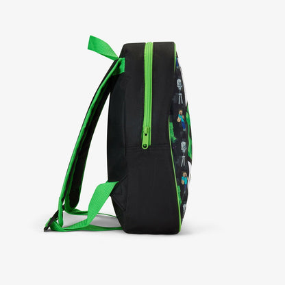 Minecraft GO Backpack Black/Green | Clarks For Sale