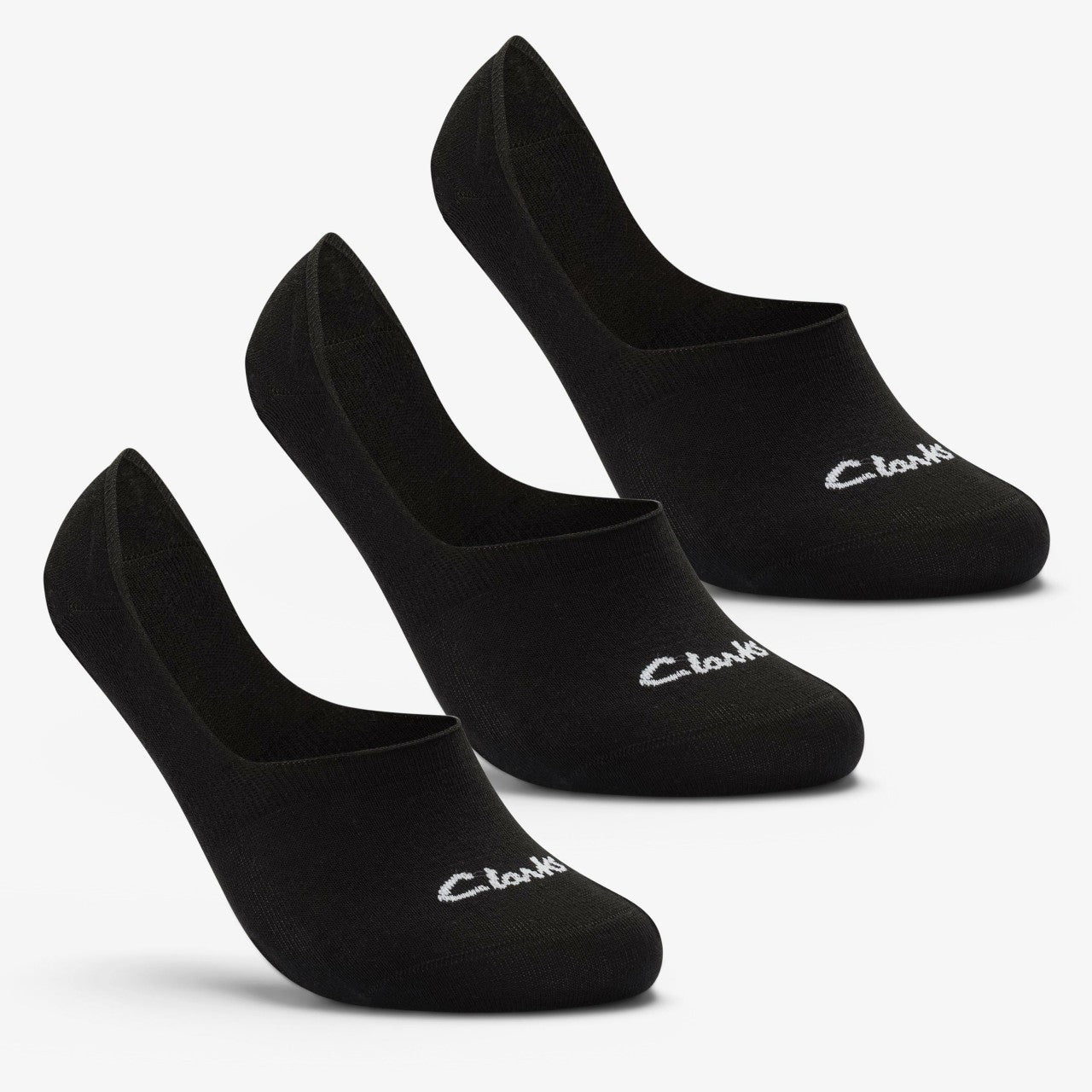 Sock Liners 3 Pack Size 6-11 Black Black | Clarks Discount