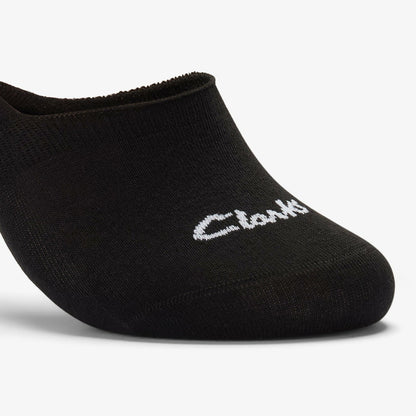 Sock Liners 3 Pack Size 6-11 Black Black | Clarks Discount