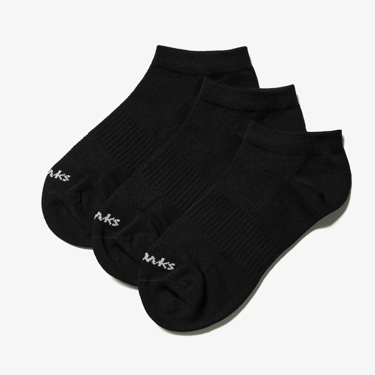 3 Pack Sport Ankle Sock Black - US 2314