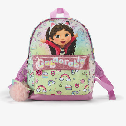 Gabby Rainbow Backpack Pink Combination | Clarks Discount