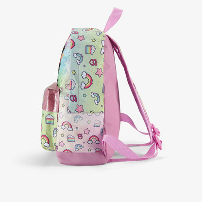 Gabby Rainbow Backpack Pink Combination | Clarks Discount