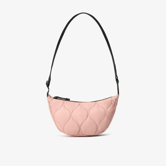 Quilted Trail 2 Strap Crossbody Bag Light Pink - US 7415