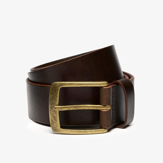 Grain Leather Belt Beeswax - US 6482