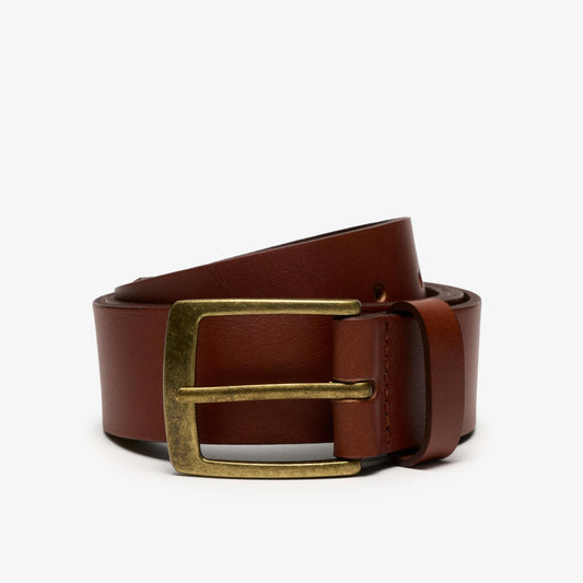 Grain Leather Belt Tan - US 8201