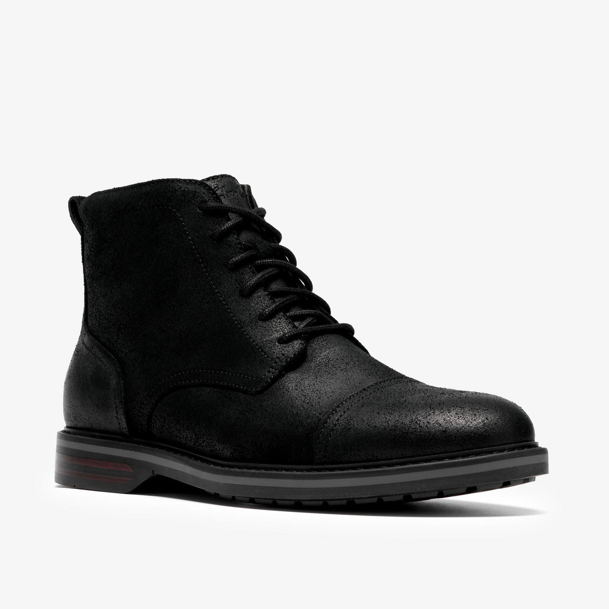 Aldwin 2 Cap Black Suede - US 7850