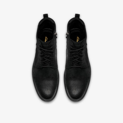 Aldwin 2 Cap Black Suede - US 7850
