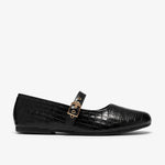 Livia Jane Black Crocodile - US 7341