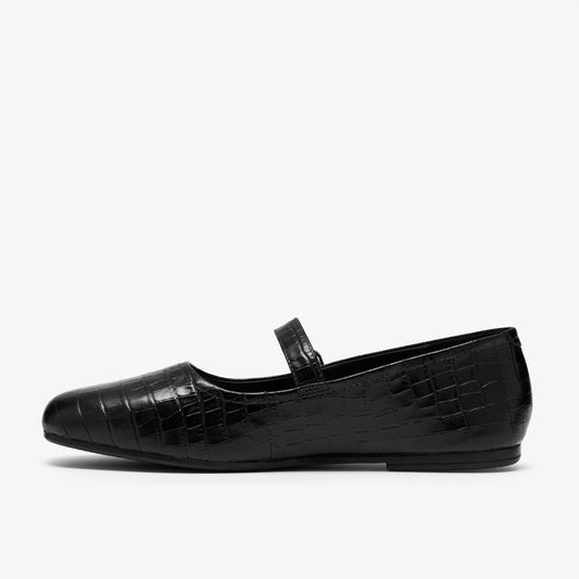 Livia Jane Black Crocodile - US 7341