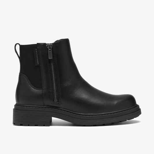 Orinoco3 Zip Waterproof Black Leather - US 9480