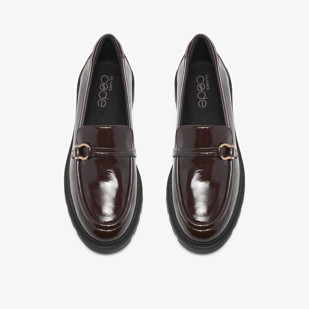 Code Step Dark Brown Patent - US 0092