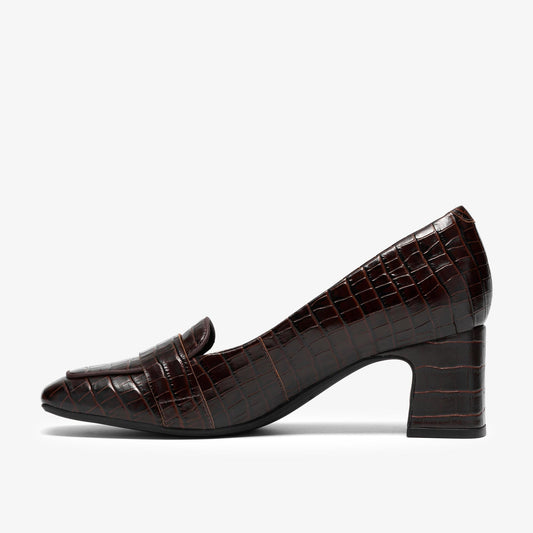 Fernie Edge Dark Brown Crocodile - US 3042