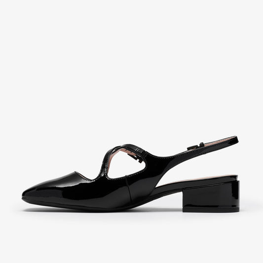Crista Edge Black Patent - US 5708