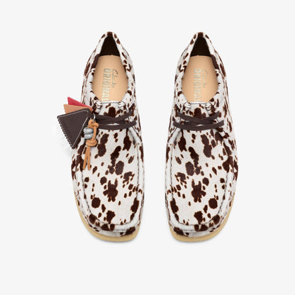 Wallabee Brown Cow Print - US 1701