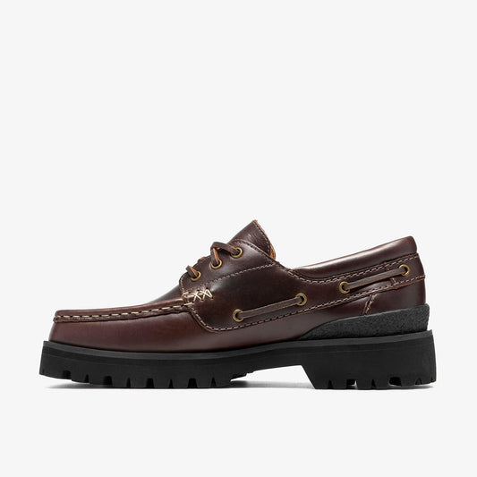 Yukoner Boat Black/Brown Leather - US 9090