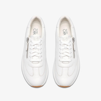 Code Run White Leather - US 0940