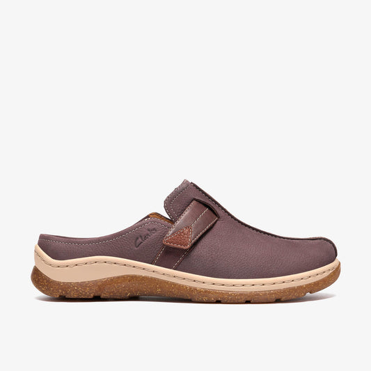 Orlene Clog Plum Leather - US 1432