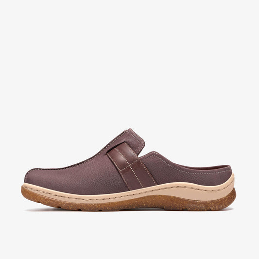 Orlene Clog Plum Leather - US 1432
