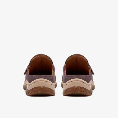 Orlene Clog Plum Leather - US 1432