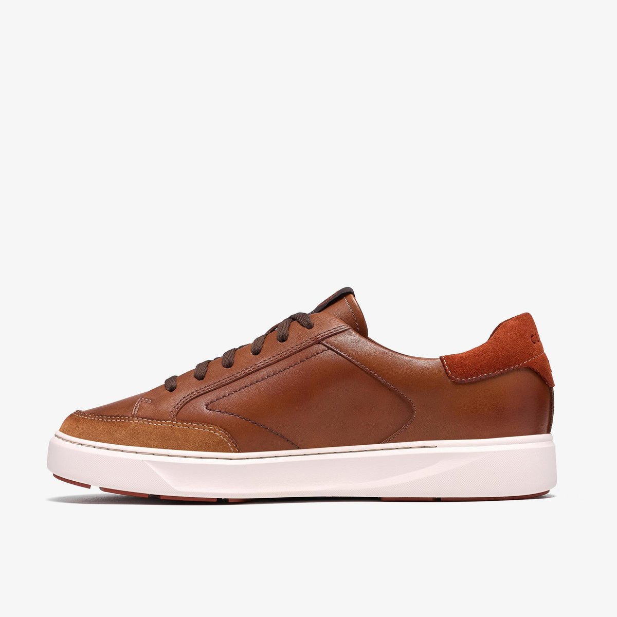 Code Tie Dark Tan Leather - US 7433