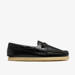 Godney Boat Black Leather - US 7831