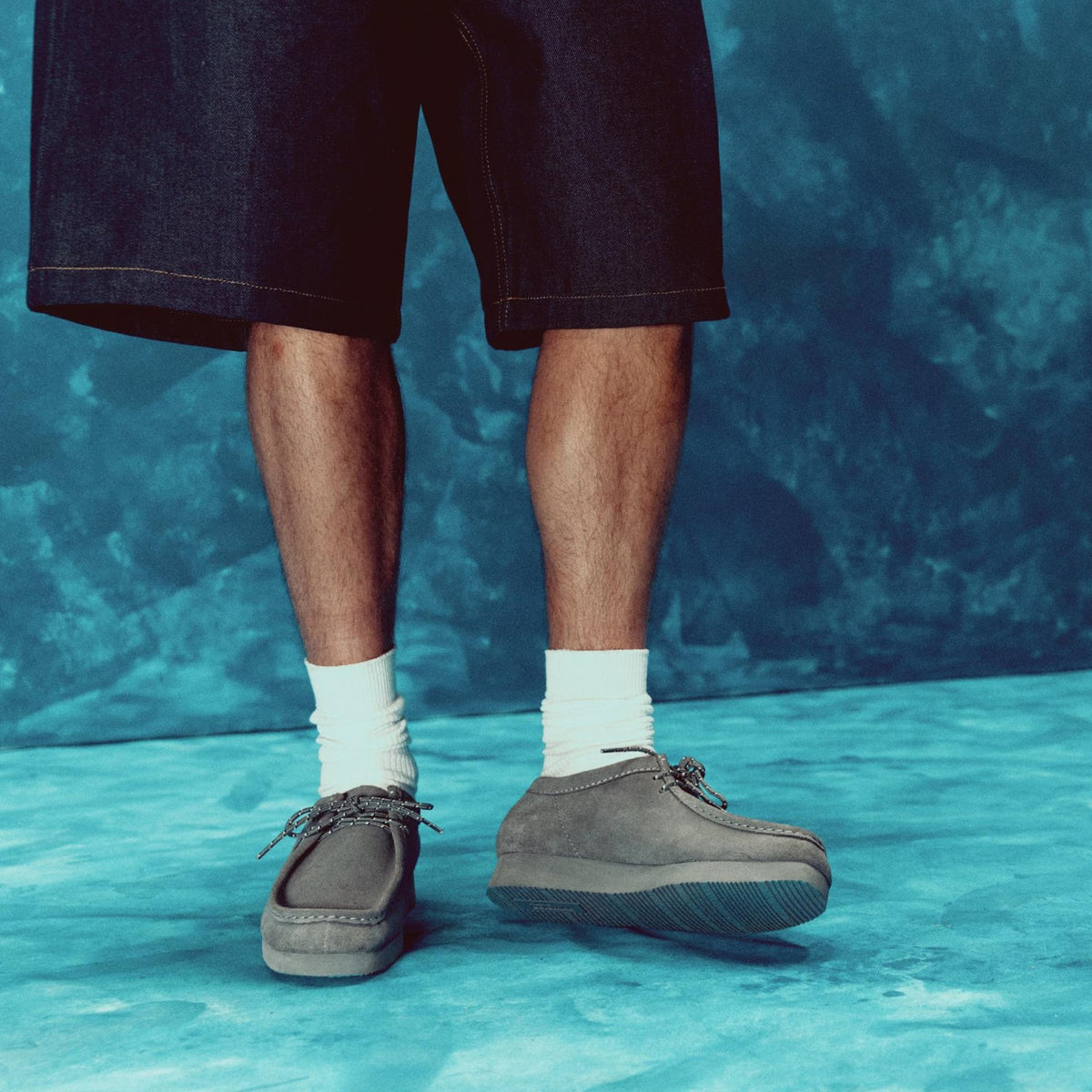 Wallabee Lite Grey Suede - US 3679