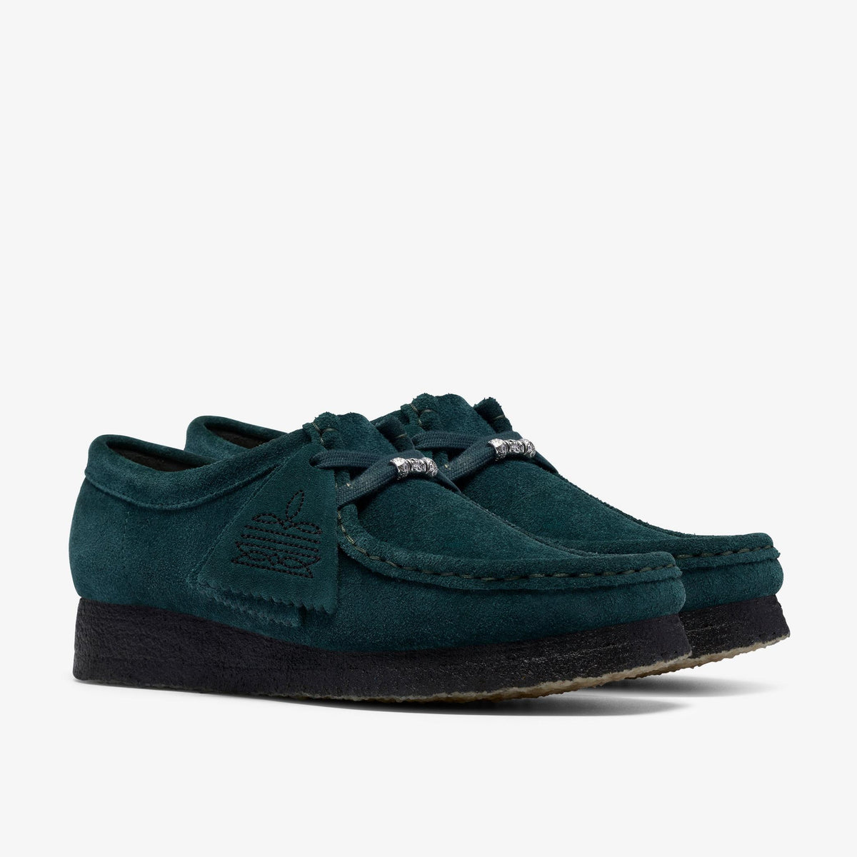 Wallabee Dark Teal Suede - US 0615