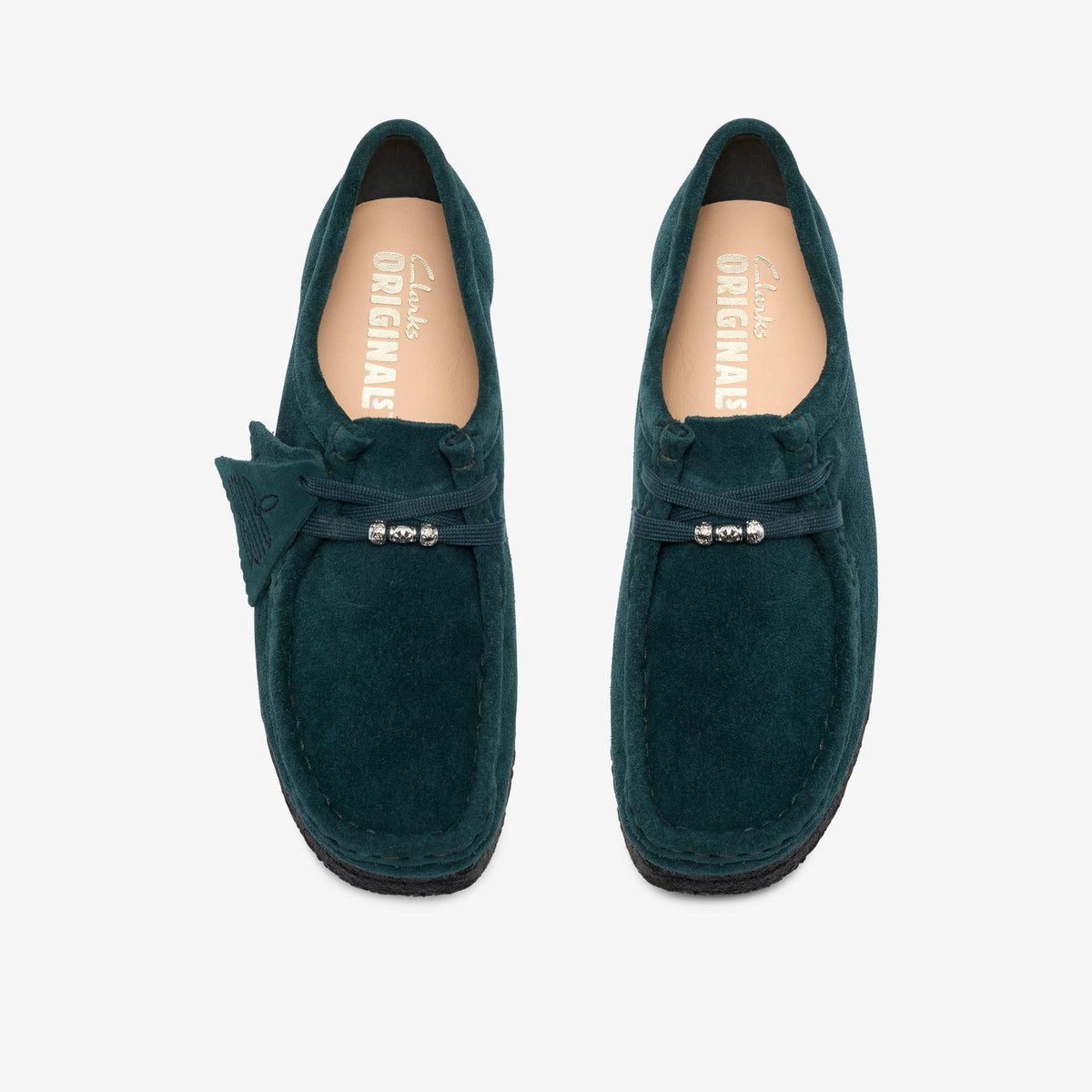 Wallabee Dark Teal Suede - US 0615