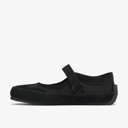 Tor Low Bar Black Combination Suede - US 8325
