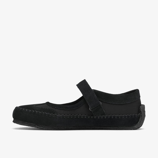Tor Low Bar Black Combination Suede - US 8325
