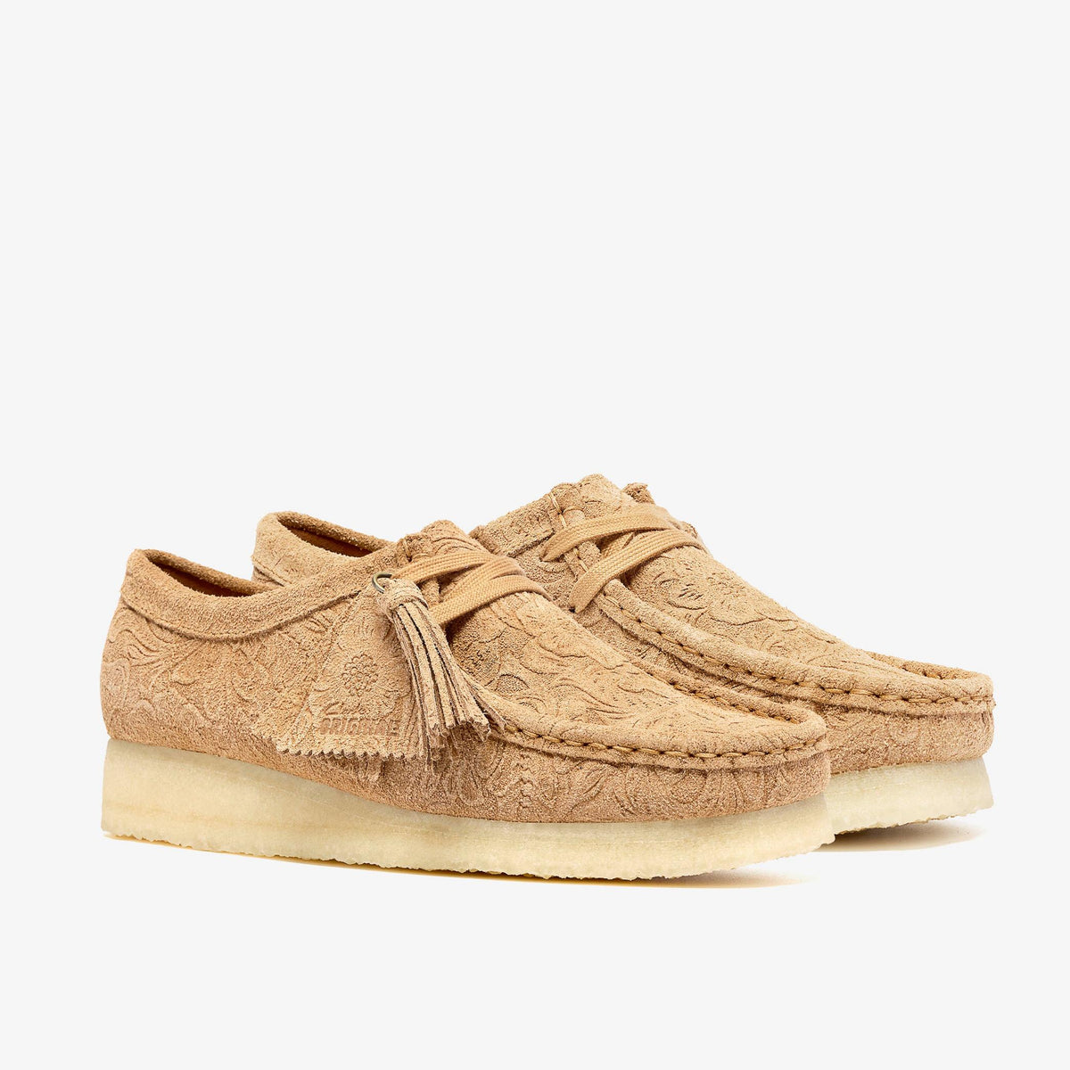 Wallabee Light Tan Embossed - US 5169