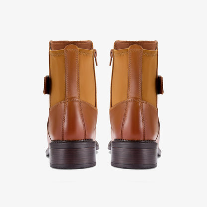 Maye Beth Dark Tan Leather - US 3450