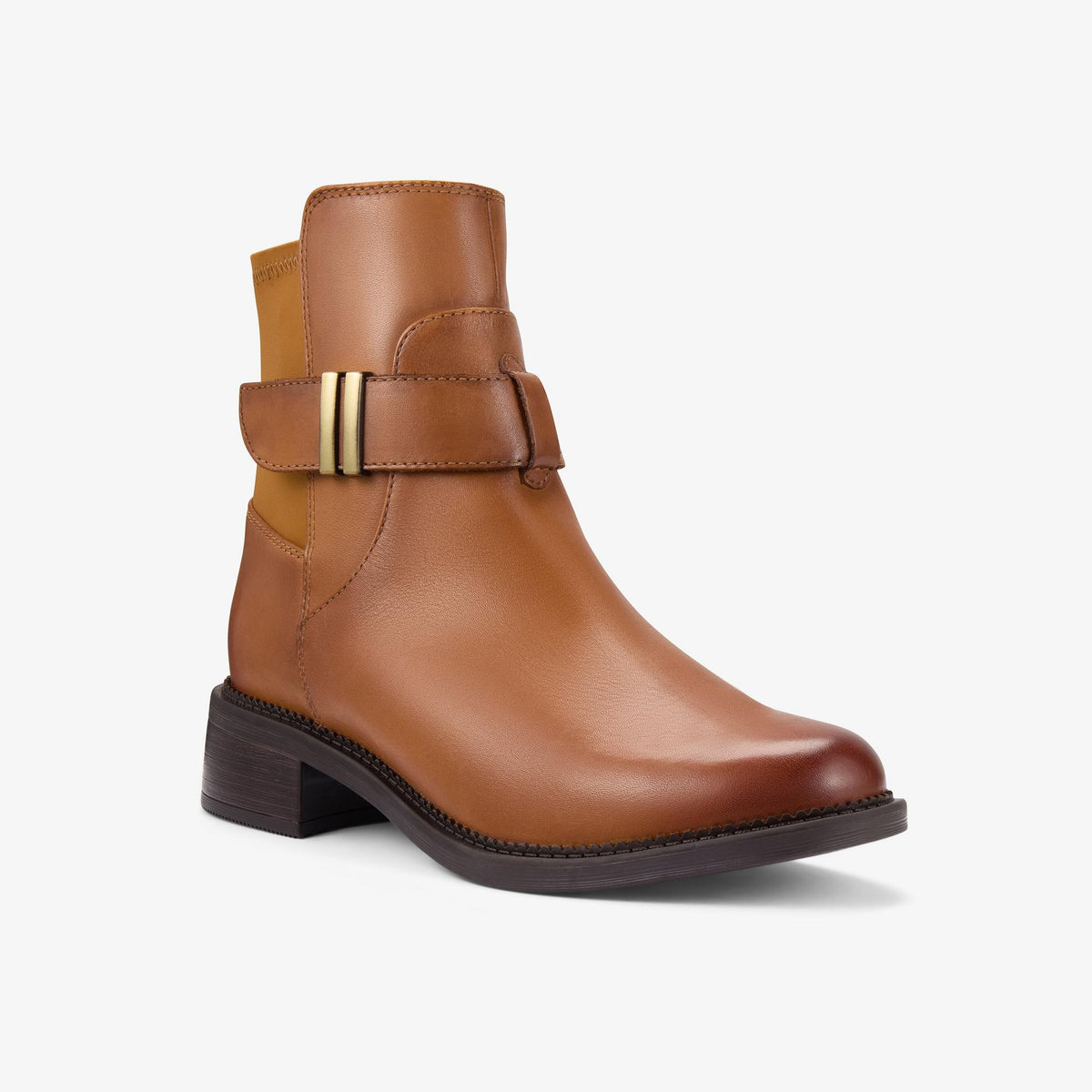 Maye Beth Dark Tan Leather - US 3450