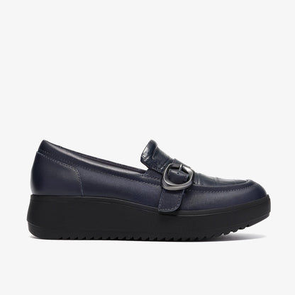 Zylah Vine Navy Combination Leather - US 8019