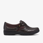 Carleigh Lily Dark Brown Leather - US 6436