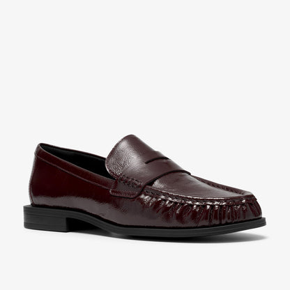 Alixea Walk Burgundy Patent - US 3046