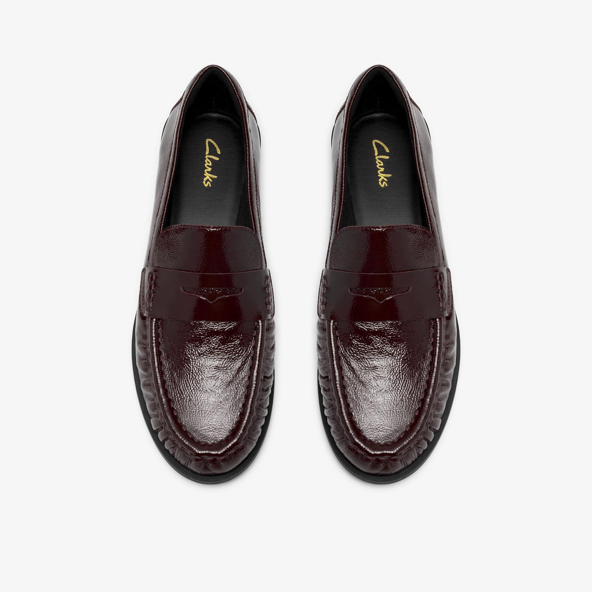 Alixea Walk Burgundy Patent - US 3046
