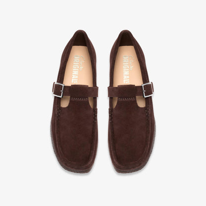 Wallabee T-Bar Chocolate Suede - US 9141